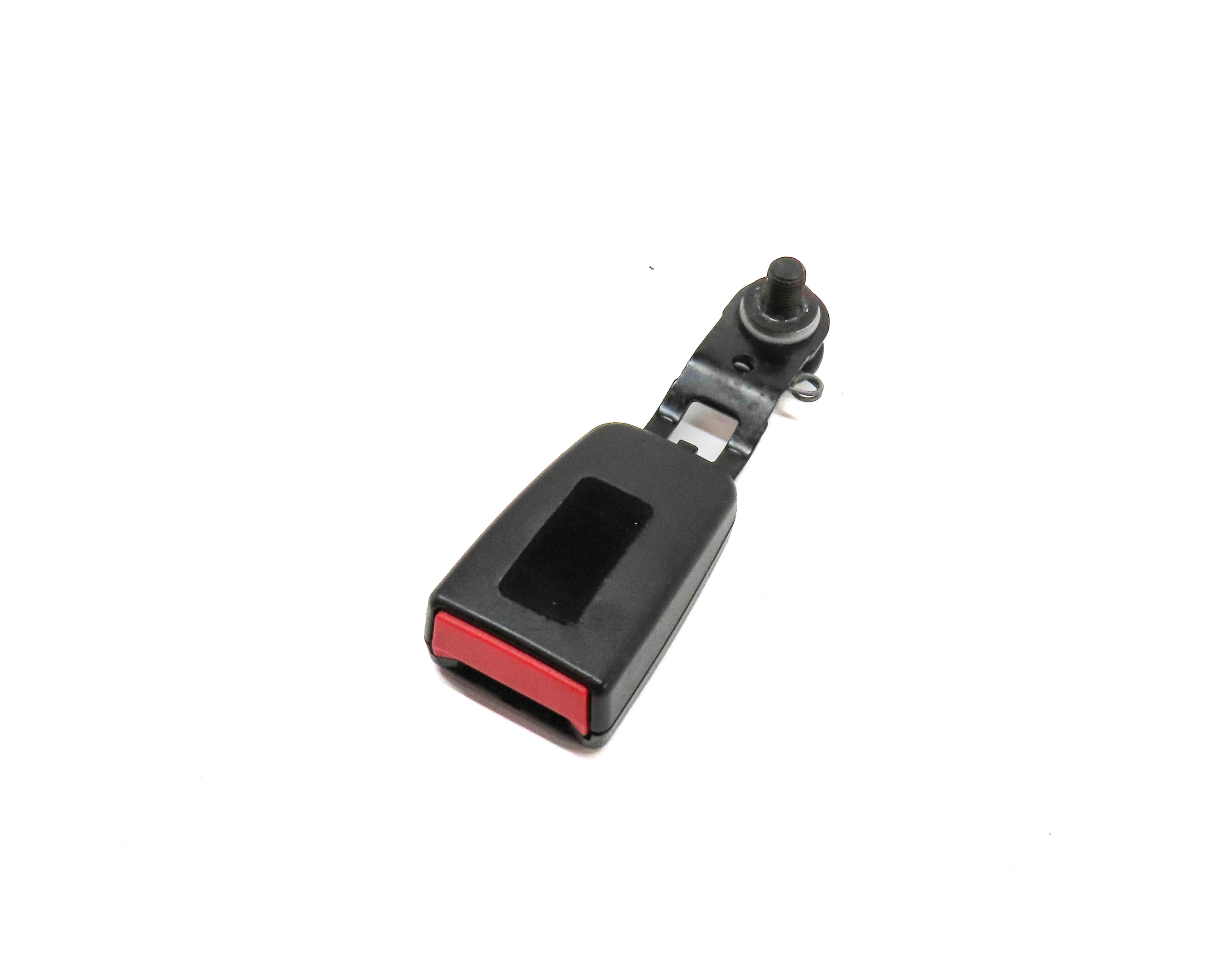 2007 MERCEDES ML320 (W164) REAR RIGHT SEAT SEATBELT BUCKLE RECEIVER (BLACK) — exact item pictured